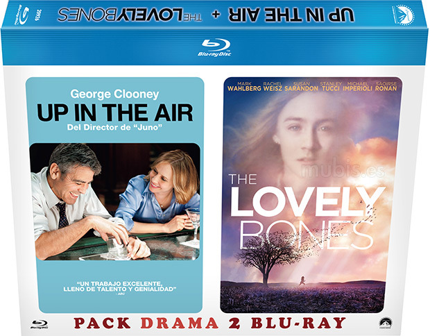 carátula Pack Up In The Air + The Lovely Bones Blu-ray 1