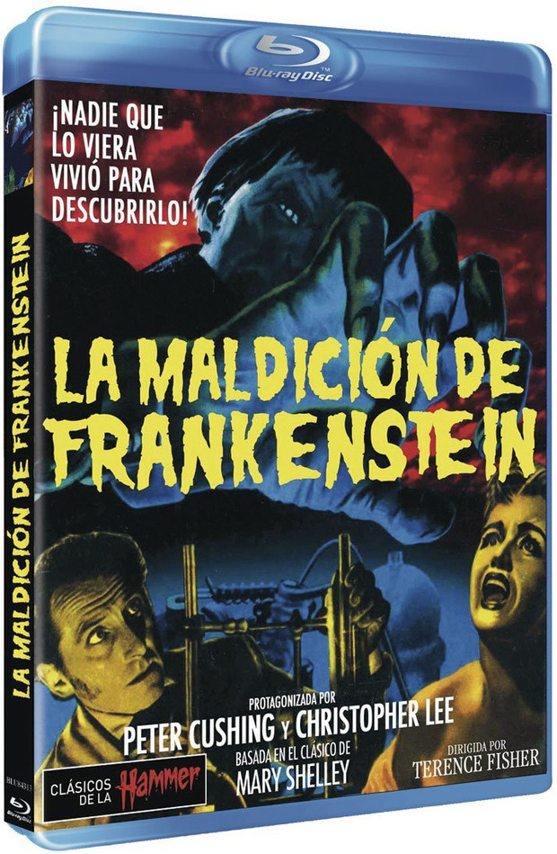 La Maldición de Frankenstein Blu-ray