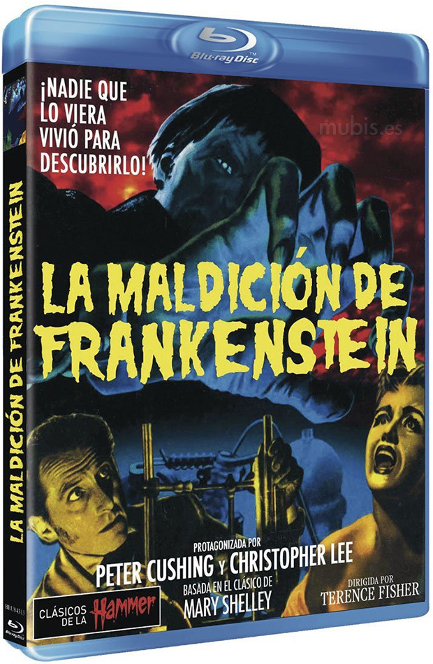 La Maldición de Frankenstein Blu-ray