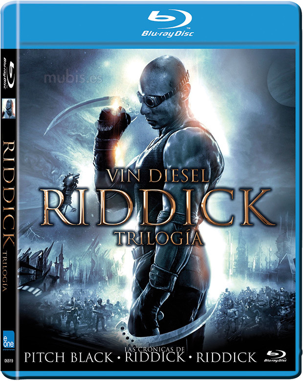 carátula Riddick Trilogía Blu-ray 1
