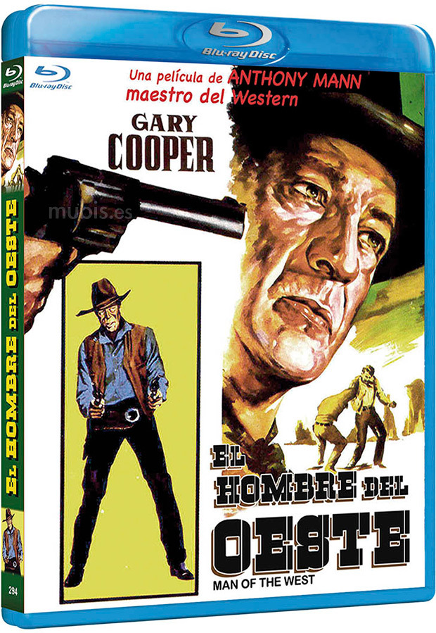 carátula El Hombre del Oeste Blu-ray 1
