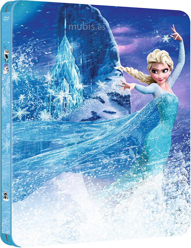 carátula Frozen, El Reino del Hielo - Edición Metálica Blu-ray 1
