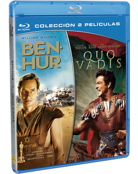 Pack Ben-Hur + Quo Vadis Blu-ray