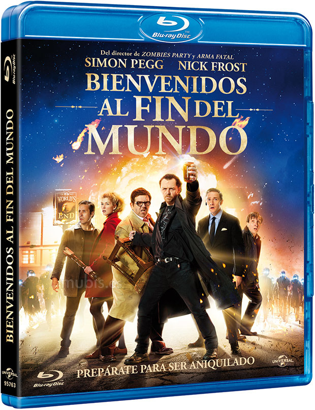 carátula Bienvenidos al Fin del Mundo Blu-ray 1