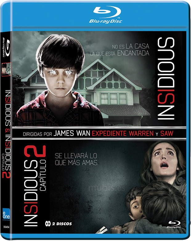 Pack Insidious 1 y 2 Blu-ray