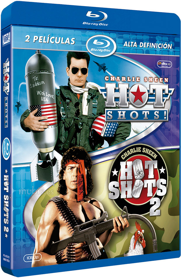 Pack Hot Shots! + Hot Shots 2 Blu-ray