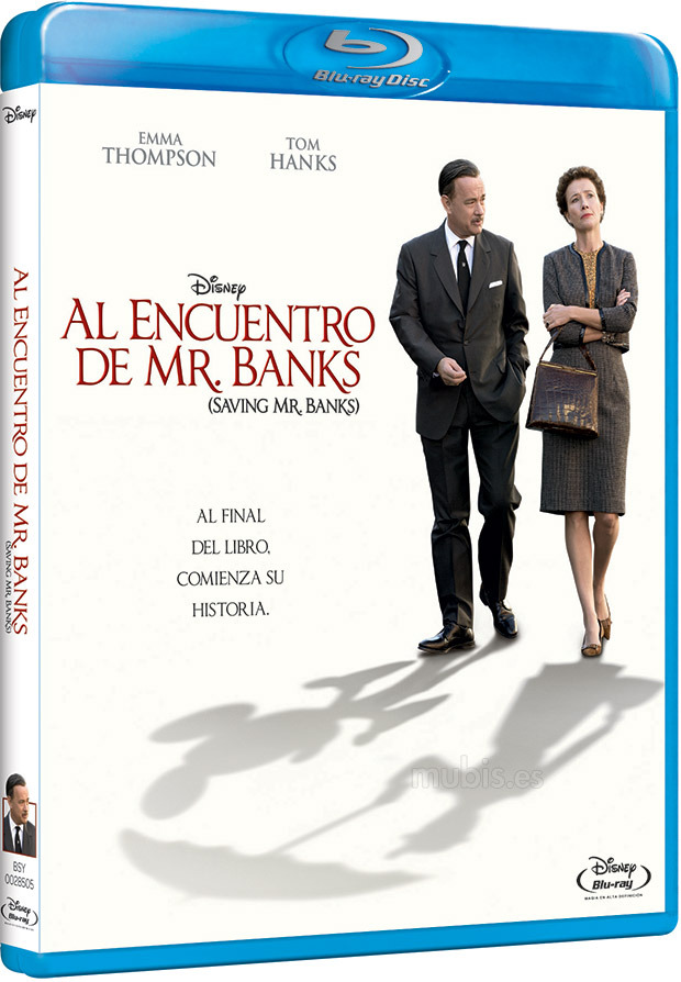 carátula Al Encuentro de Mr. Banks Blu-ray 1