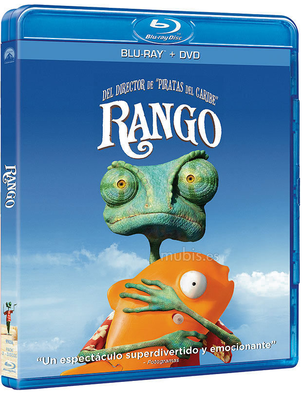 carátula Rango Blu-ray 1