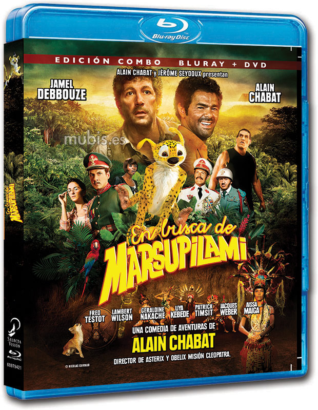 carátula En Busca de Marsupilami Blu-ray 1