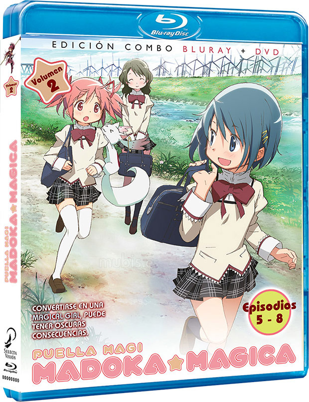 carátula Puella Magi Madoka Magica - Volumen 2 Blu-ray 1