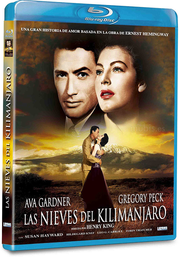 carátula Las Nieves del Kilimanjaro Blu-ray 1