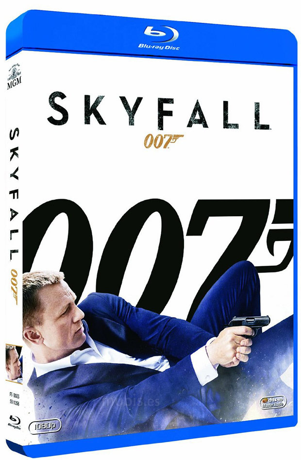 carátula Skyfall - Edición Sencilla Blu-ray 1