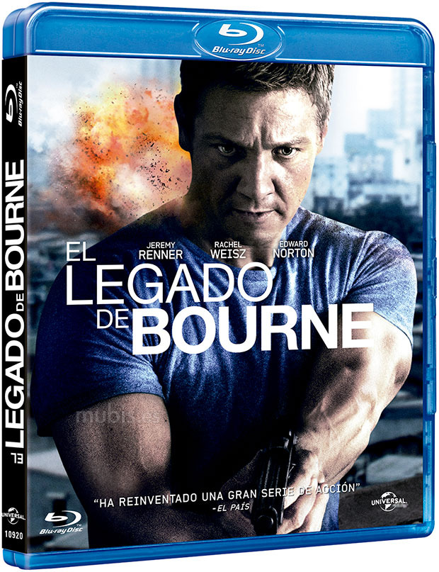 carátula El Legado de Bourne - Edición Sencilla Blu-ray 1