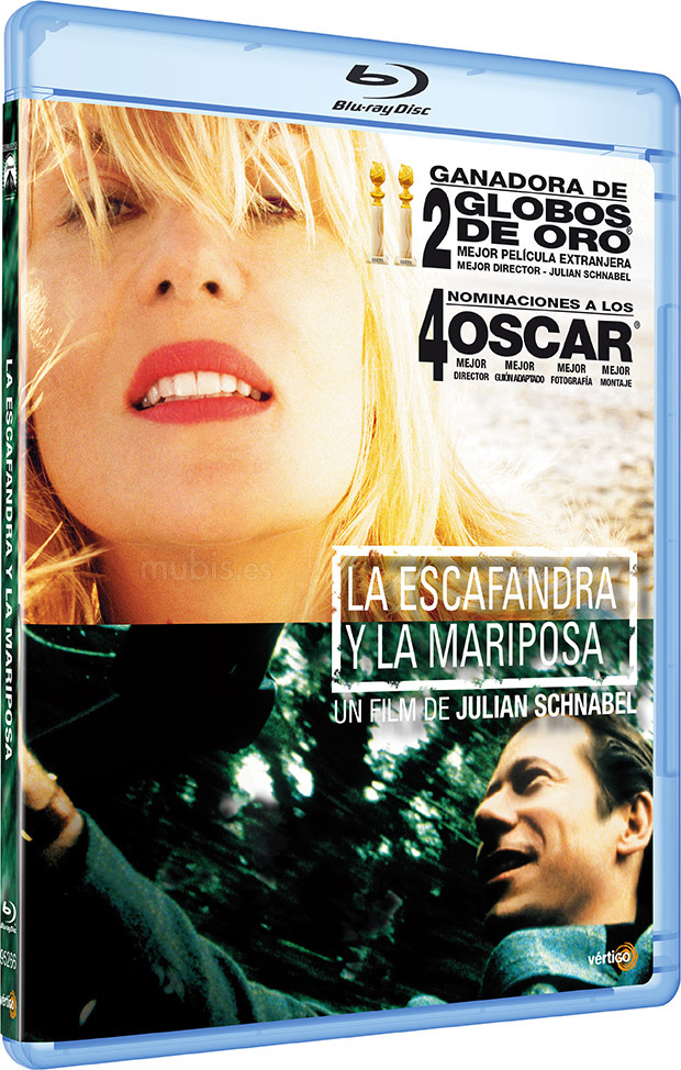 carátula La Escafandra y la Mariposa Blu-ray 1