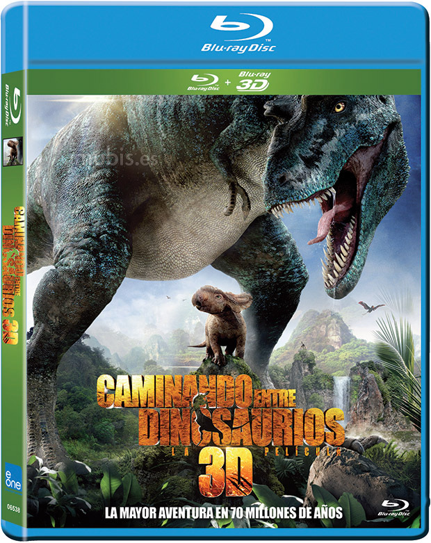 carátula Caminando entre Dinosaurios 3D Blu-ray 1