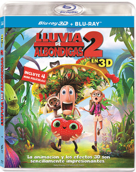 Lluvia de Albóndigas 2 Blu-ray 3D