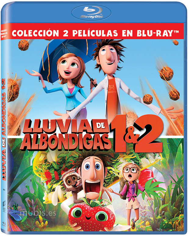 Pack Lluvia de Albóndigas 1 y 2 Blu-ray