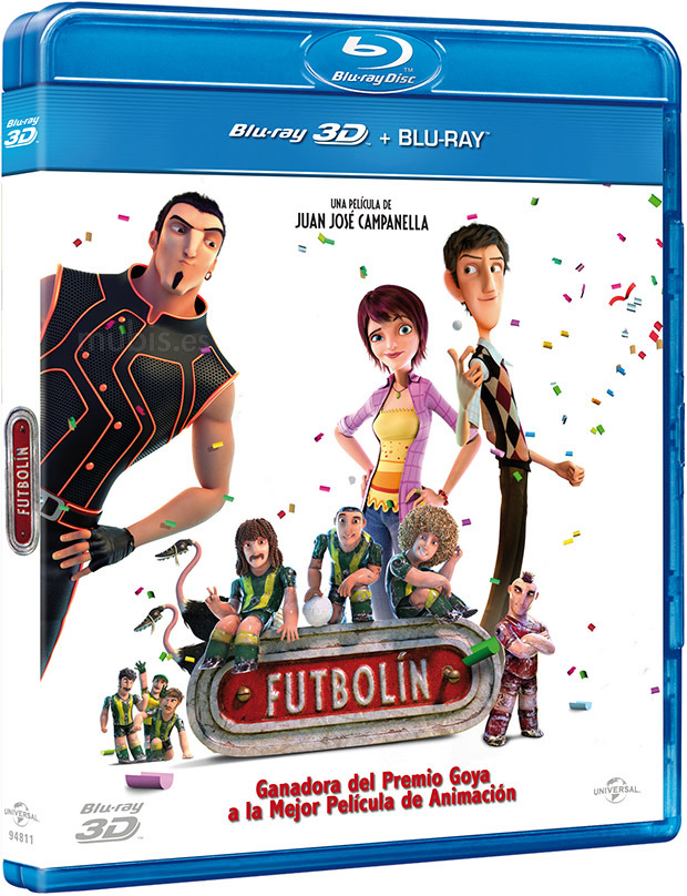 Futbolín Blu-ray 3D