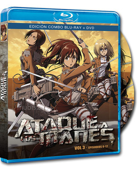 Ataque a los Titanes - Volumen 3 Blu-ray