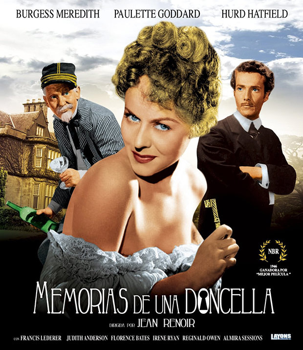 carátula Memorias de una Doncella Blu-ray 1