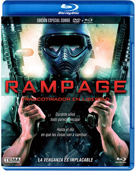 Rampage: Francotirador en Libertad (Combo Blu-ray + DVD) Blu-ray