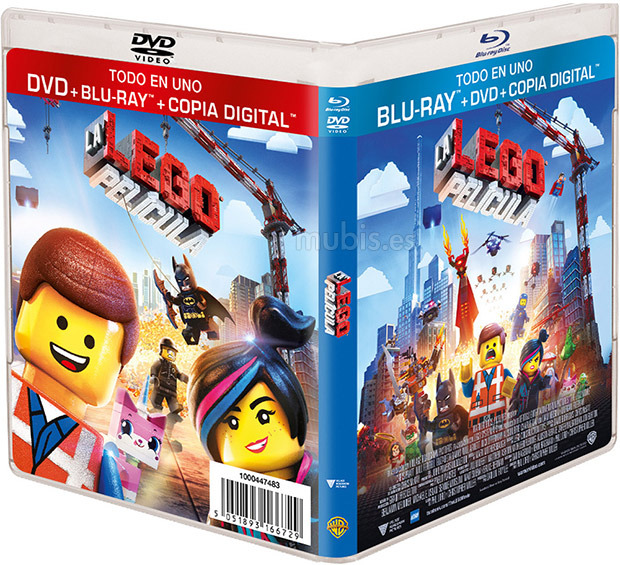 carátula La Lego Película Blu-ray 1