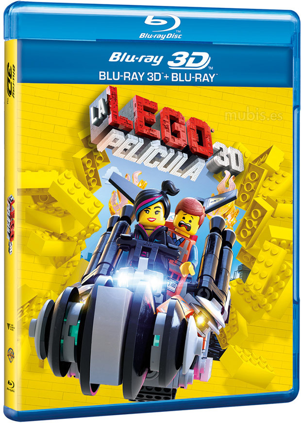 carátula La Lego Película Blu-ray 3D 1
