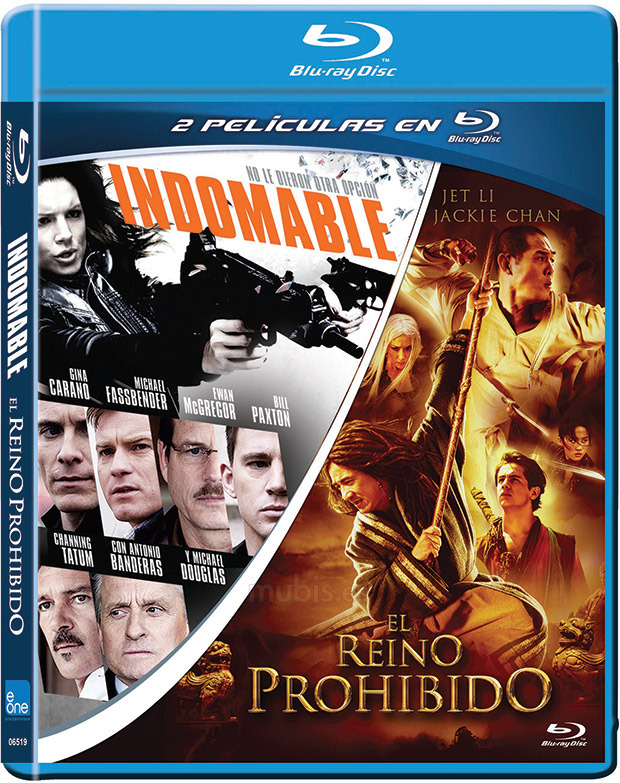 carátula Pack Indomable + El Reino Prohibido Blu-ray 1