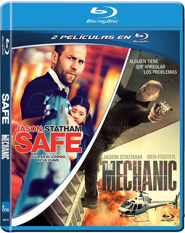carátula Pack Safe + The Mechanic Blu-ray 1
