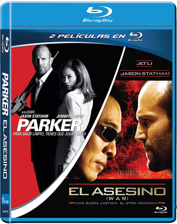 carátula Pack Parker + El Asesino Blu-ray 1