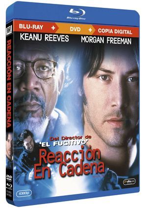 carátula Reacción en Cadena (Combo Blu-ray + DVD) Blu-ray 1