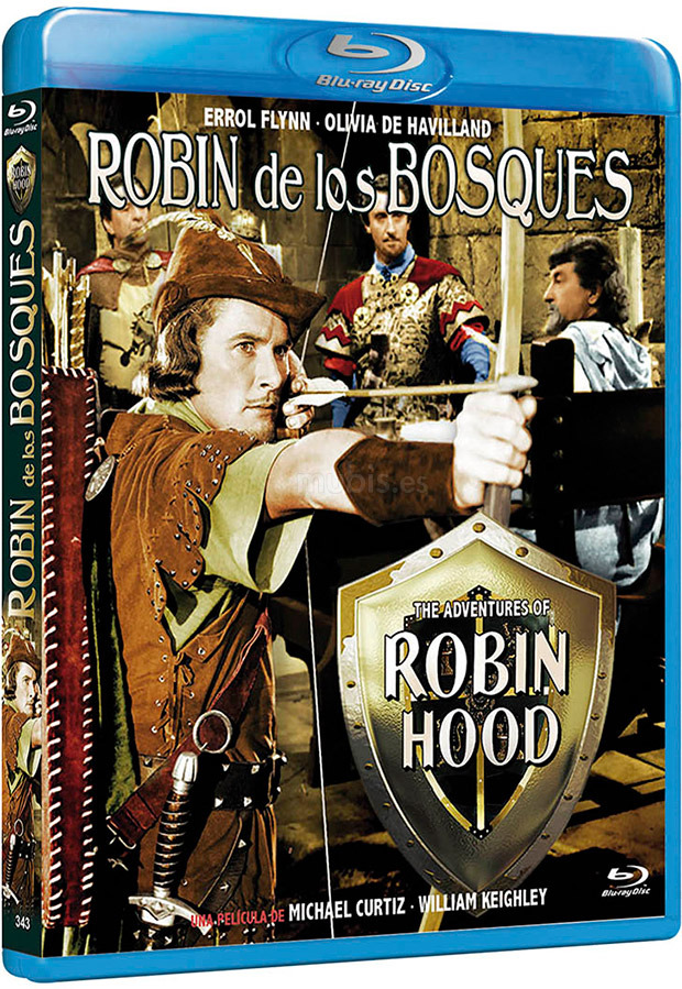 carátula Robin de los Bosques Blu-ray 1