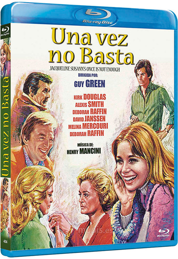 carátula Una Vez no Basta Blu-ray 1