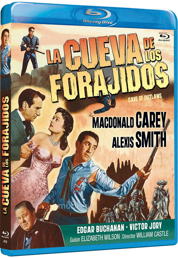 carátula La Cueva de los Forajidos Blu-ray 1