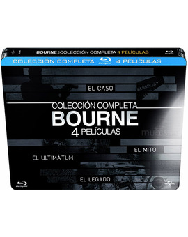 Bourne Colección Completa - Edición Metálica Horizontal Blu-ray