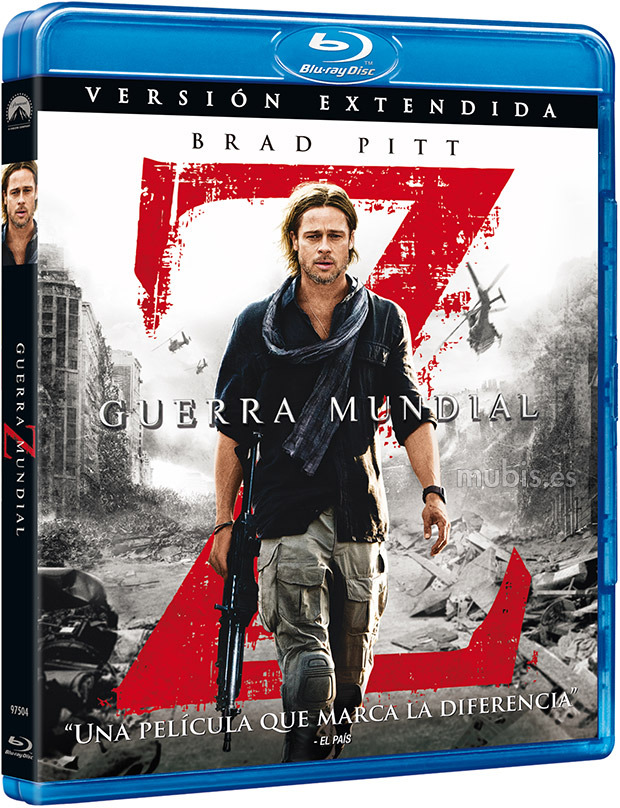 carátula Guerra Mundial Z - Versión Extendida Blu-ray 1