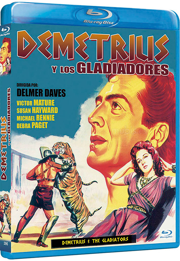 carátula Demetrius y los Gladiadores Blu-ray 1