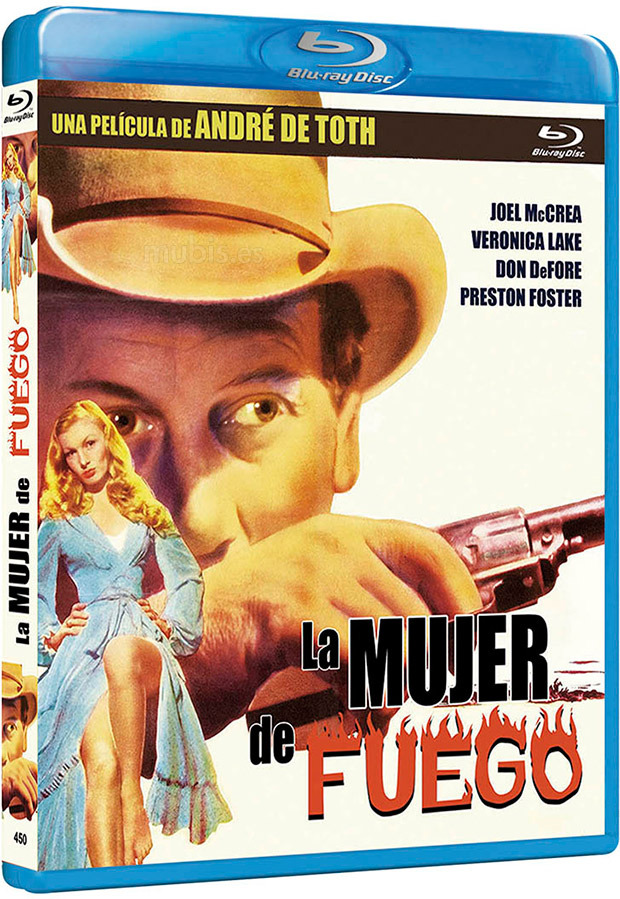 carátula La Mujer de Fuego Blu-ray 1