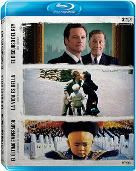 Pack El Discurso del Rey + La Vida es Bella + El Último Emperador Blu-ray