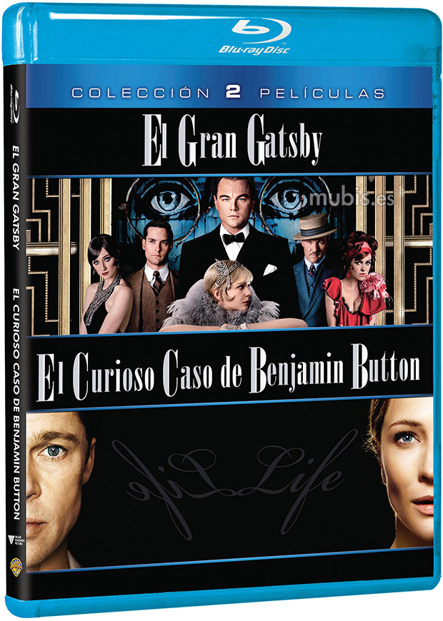 carátula Pack El Gran Gatsby + El Curioso Caso de Benjamin Button Blu-ray 1