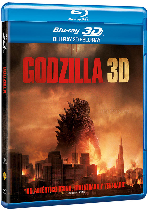 carátula Godzilla Blu-ray 3D 1