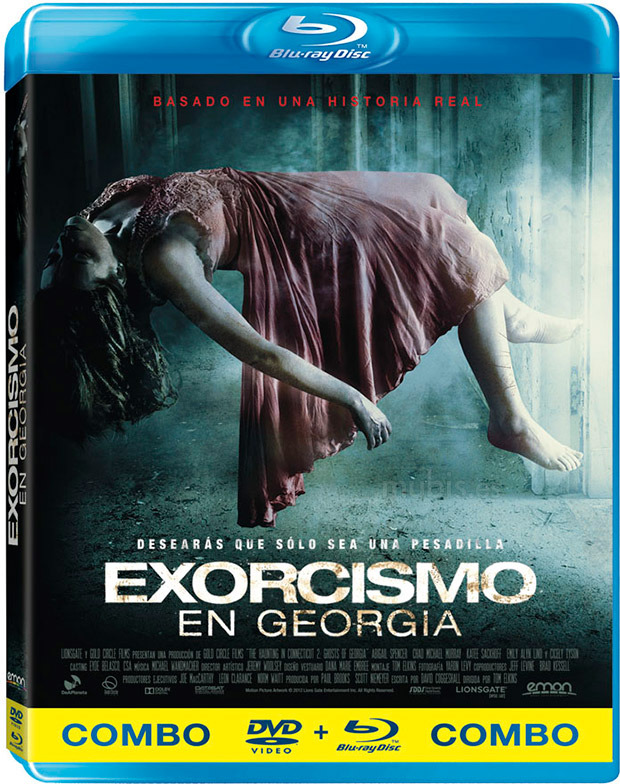 carátula Exorcismo en Georgia (Combo Blu-ray + DVD) Blu-ray 1