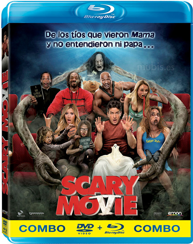 carátula Scary Movie 5 (Combo Blu-ray + DVD) Blu-ray 1