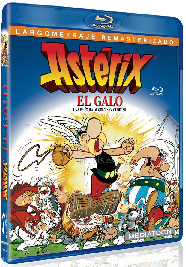 carátula Astérix el Galo Blu-ray 1