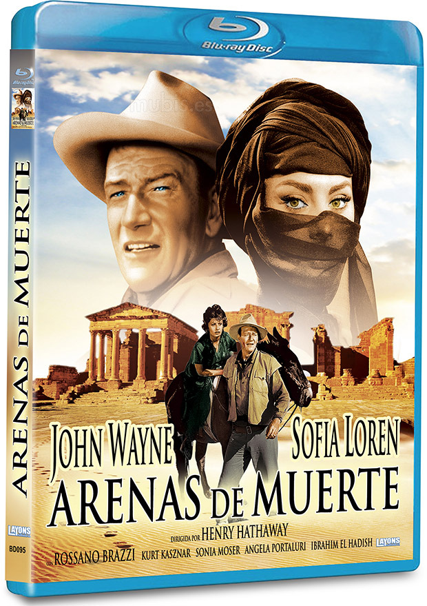 carátula Arenas de Muerte Blu-ray 1