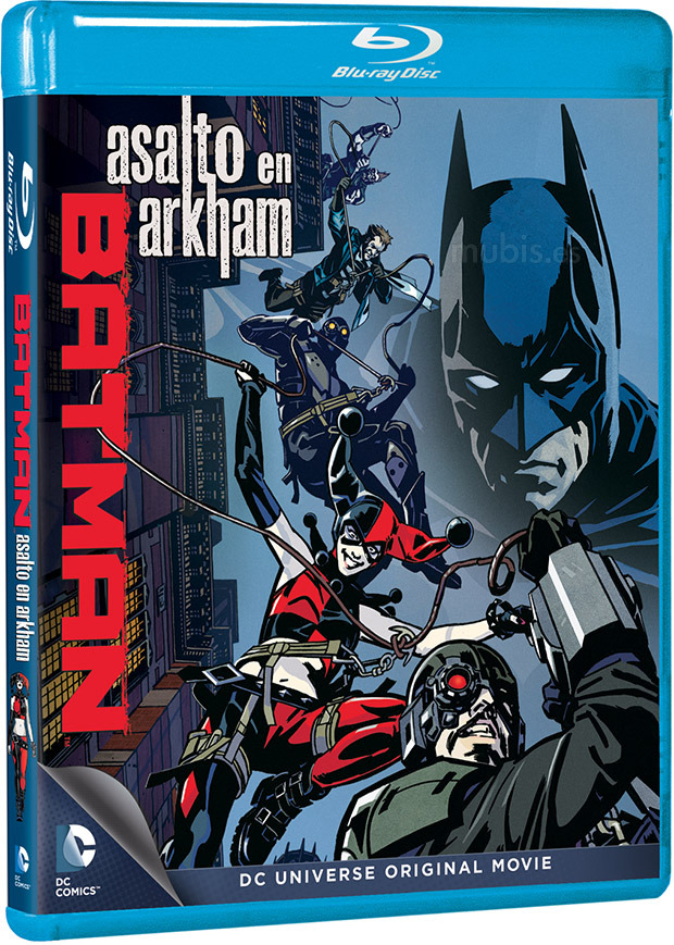 carátula Batman: Asalto en Arkham Blu-ray 1