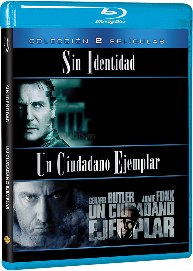 carátula Pack Sin Identidad + Un Ciudadano Ejemplar Blu-ray 1