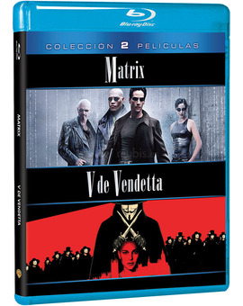 Pack Matrix + V de Vendetta Blu-ray