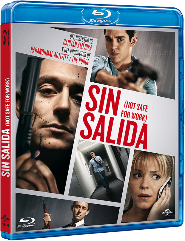 carátula Sin Salida (Not Safe for Work) Blu-ray 1