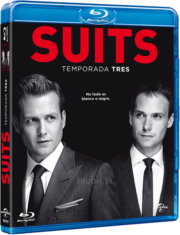 carátula Suits - Tercera Temporada Blu-ray 1